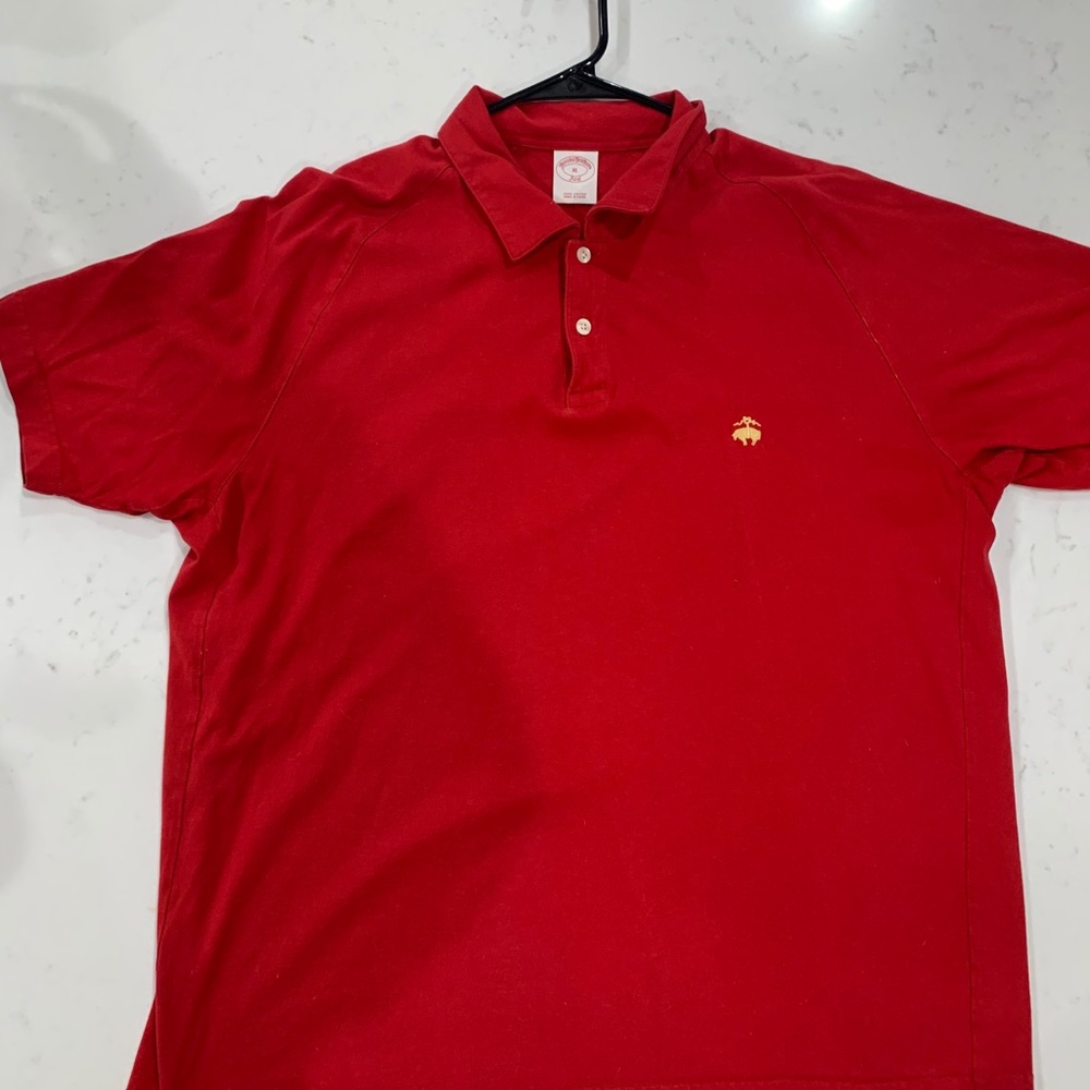 Brooks Brothers Men’s XL Red Polo